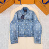 루이비통 자수 데님 자켓