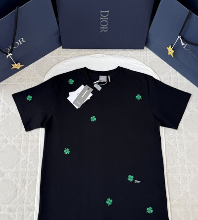 디올 자수 반팔