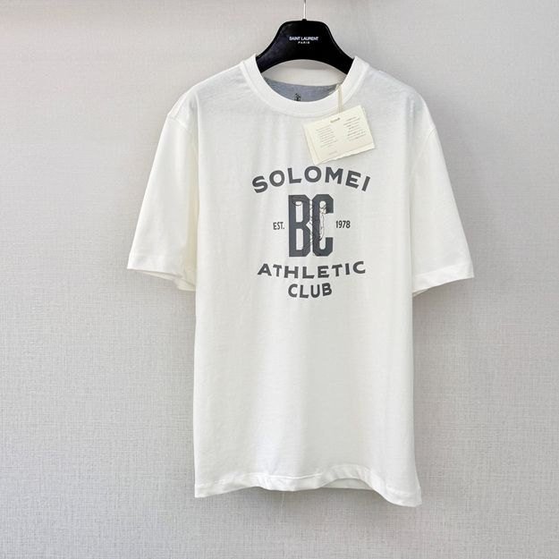 브루넬로쿠치넬리 프린팅 반팔