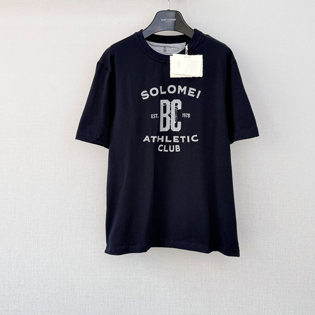 브루넬로쿠치넬리 프린팅 반팔