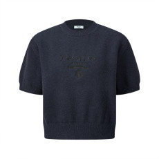 프라다 로고 니트 반팔