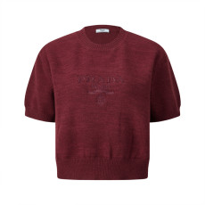 프라다 로고 니트 반팔