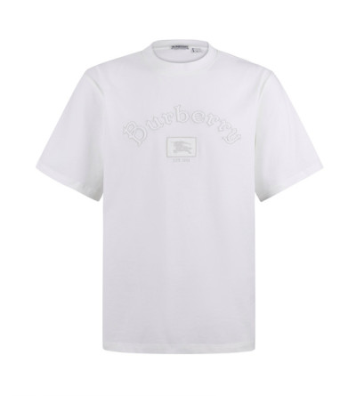 버버리 자수 반팔