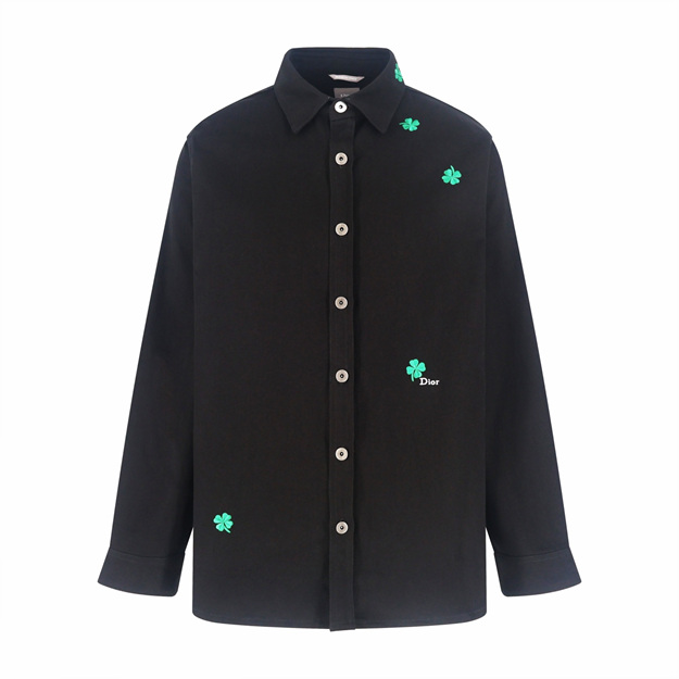 디올 자수 셔츠