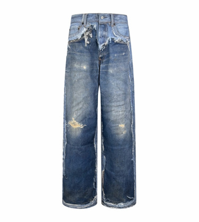 아크네스튜디오 패치 데님 팬츠