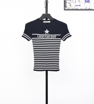 디올 스트라이프 니트