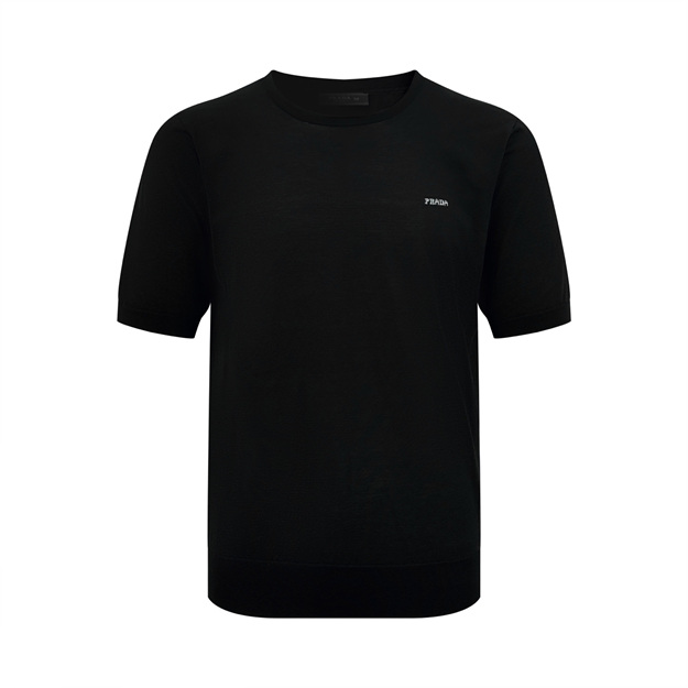 프라다 스몰 로고 니트 반팔