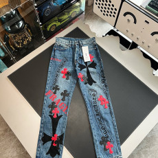 크롬하츠 패치 데님 팬츠