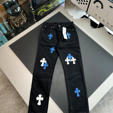 크롬하츠 패치 데님 팬츠