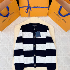 루이비통 펀칭 가디건