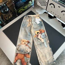 아크네스튜디오 프린팅 데님 팬츠