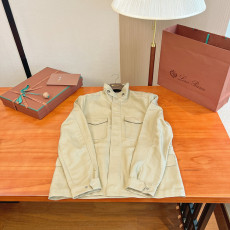 로로피아나 포켓 집업 자켓