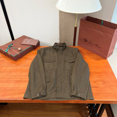 로로피아나 포켓 집업 자켓