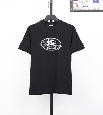 버버리 레터링 반팔