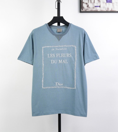 디올 자수 반팔