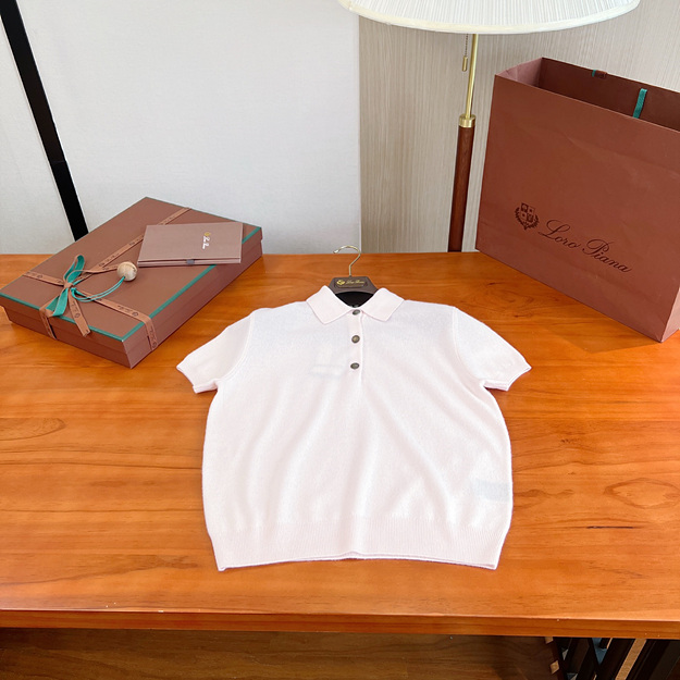 로로피아나 니트 폴로 반팔