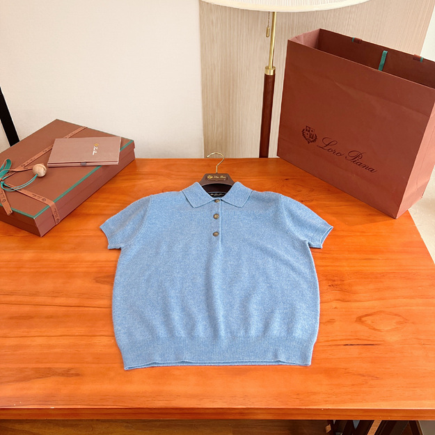 로로피아나 니트 폴로 반팔