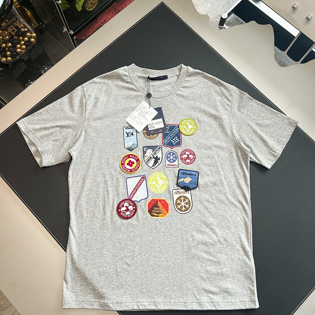 루이비통 패치 반팔