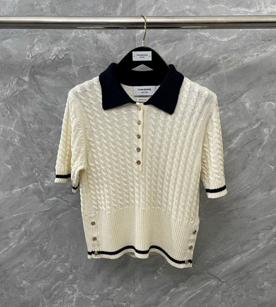 톰브라운 니트 폴로 반팔