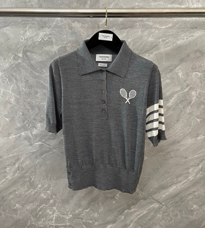 톰브라운 니트 폴로 반팔