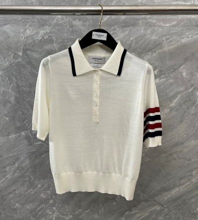 톰브라운 니트 폴로 반팔