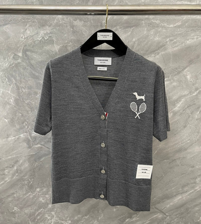 톰브라운 라켓 가디건