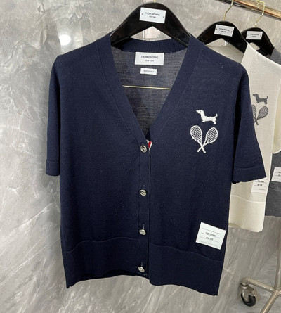 톰브라운 라켓 가디건