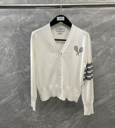 톰브라운 라켓 가디건