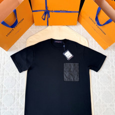 루이비통 자카드 포켓 반팔