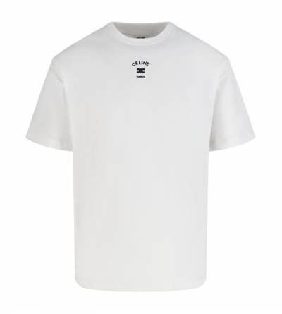 셀린느 넥 로고 반팔