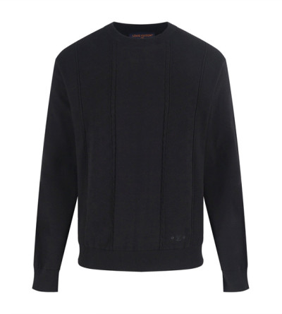 루이비통 자수 니트 긴팔