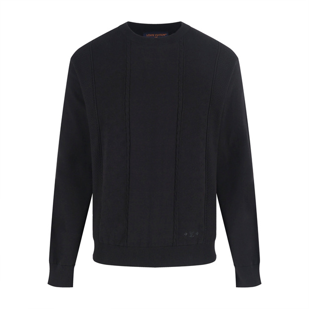 루이비통 자수 니트 긴팔