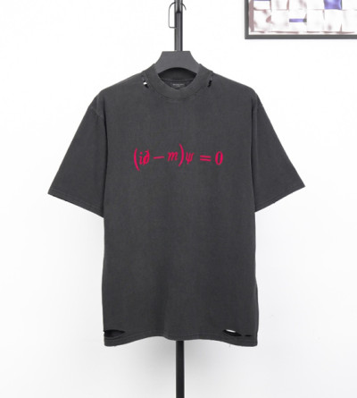 발렌시아가 자수 반팔