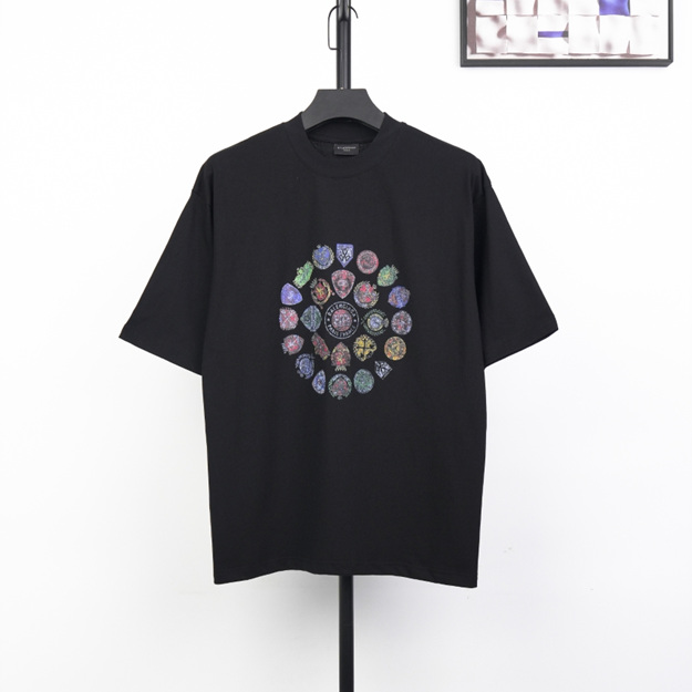 발렌시아가 프린팅 반팔